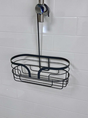Showerdrape Dante Anthracite Grey Mini Shower Caddy - image 1