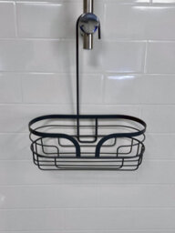 Showerdrape Dante Anthracite Grey Mini Shower Caddy - thumbnail 2