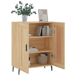 Berkfield Classic Sideboard Sonoma Oak 69.5X34X90 Cm Engineered Wood - thumbnail 4