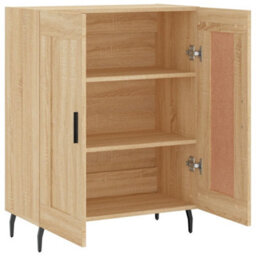 Berkfield Classic Sideboard Sonoma Oak 69.5X34X90 Cm Engineered Wood - thumbnail 6
