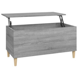 Vidaxl Coffee Table Grey Sonoma 90X44.5X45 Cm Engineered Wood - thumbnail 2