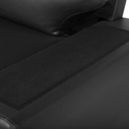 Beliani Sofa 3 Seater Vogar Faux Leather Black - thumbnail 8