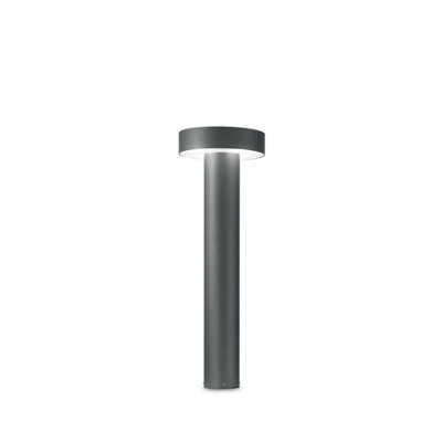 Ideal Lux Tesla 4 Light Outdoor Bollard Light Anthracite Ip44 - image 1