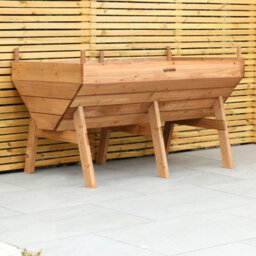 Woodside Raised Wooden Garden Bed Planter, Plants & Vegetable/herb Box - thumbnail 3