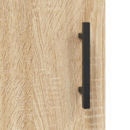 Berkfield Elegant Highboard Sonoma Oak 69.5X34X180 Cm Engineered Wood - thumbnail 9