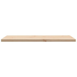 Berkfield Table Top 80X50X2.5 Cm Rectangular Solid Wood Pine - thumbnail 5