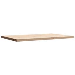 Berkfield Table Top 80X50X2.5 Cm Rectangular Solid Wood Pine - thumbnail 4