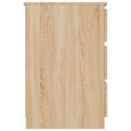 Berkfield Writing Desk Sonoma Oak 140X50X77 Cm Engineered Wood - thumbnail 6
