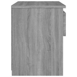 Berkfield Bedside Cabinet Grey Sonoma 40X30X39 Cm Engineered Wood - thumbnail 5