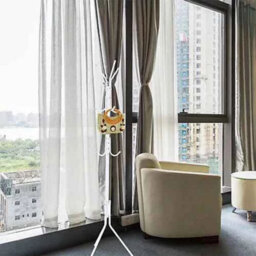 Coat Stand Floor Standing Clothes Rack 12 Hooks Umbrella Holder - thumbnail 2