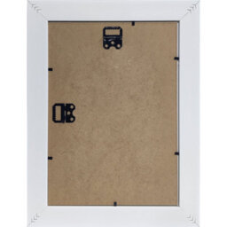 Deenz Rectangle Blue Dusk 10X8'' (25X20Cm) Photo Frame Ridged Design Painted Effect Glass Ready To Hang Or Stand 30.8X27.1X2 Cm - thumbnail 3