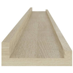 Berkfield Wall Shelves 4 Pcs Sonoma Oak 100X9X3 Cm - thumbnail 8