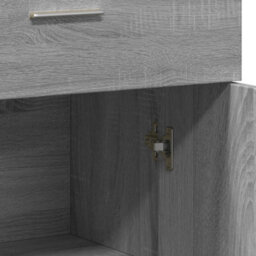 Berkfield Sideboards 2 Pcs Grey Sonoma 60X30X84 Cm Engineered Wood - thumbnail 8