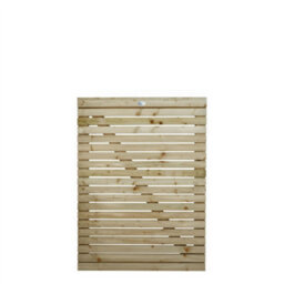 Premier Garden Supplies Slatted Garden Gate Roma Range H.4Ft X W.3Ft Fully Framed Wooden Pressure Treated Decorative Venetian Timber Garden Door - thumbnail 8