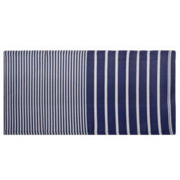 Beliani Outdoor Rug Haldia Navy Blue 90 X 180 Cm - thumbnail 1