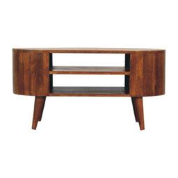 Artisan Furniture Solid Wood Cortez Chestnut Media Unit - thumbnail 2