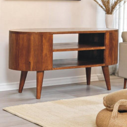 Artisan Furniture Solid Wood Cortez Chestnut Media Unit - thumbnail 1