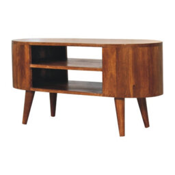 Artisan Furniture Solid Wood Cortez Chestnut Media Unit - thumbnail 3