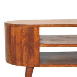 Artisan Furniture Solid Wood Cortez Chestnut Media Unit - thumbnail 5