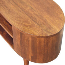 Artisan Furniture Solid Wood Cortez Chestnut Media Unit - thumbnail 8