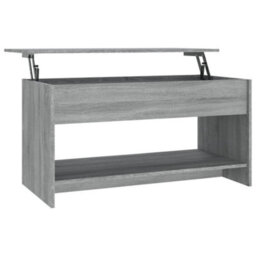 Berkfield Coffee Table Grey Sonoma 102X50X52.5 Cm Engineered Wood - thumbnail 2