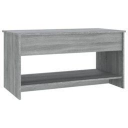 Berkfield Coffee Table Grey Sonoma 102X50X52.5 Cm Engineered Wood - thumbnail 5