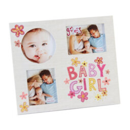 Gorgeous Collage Photo Frame - Baby Girl - thumbnail 1