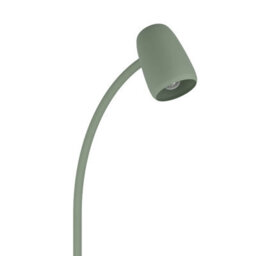Eglo Carlo Modern Steel Flexible Floor Lamp, Green - thumbnail 3