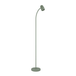Eglo Carlo Modern Steel Flexible Floor Lamp, Green - thumbnail 2