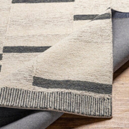 Livabliss Granada-Hand Tufted Beige Taupe Grey Wool Global Living Dining Bedroom Rug 122 X183 Cm Easy Care, Non Shedding - thumbnail 4