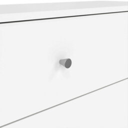 Wyld Haus Tainan White 3-Drawer Wood Chest, Compact 724 X 301 X 683 mm - thumbnail 8