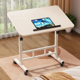 White Small Folding Desk Computer Desk For Small Space,space-Saving Home Office Desk - thumbnail 6