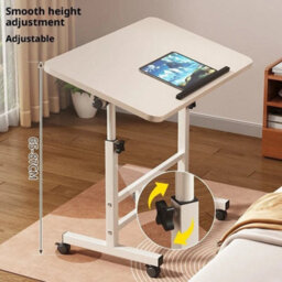 White Small Folding Desk Computer Desk For Small Space,space-Saving Home Office Desk - thumbnail 2