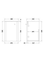 Hudson Reed Core Wall Hung Vanity Unit - thumbnail 2
