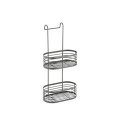 Blue Canyon 2-Tier Hanging Shower Caddy Grey - thumbnail 2