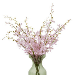 Wyld Haus Set Of 3 Lilac Cymbidium Artificial Orchid Sprays 950mm Tall - thumbnail 3