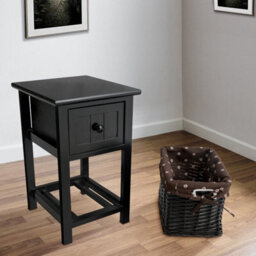 Gainoom Set Of 2 Chest Of Drawers Side Table Beside Table Nightstand W/ Removeable Baskets - thumbnail 8