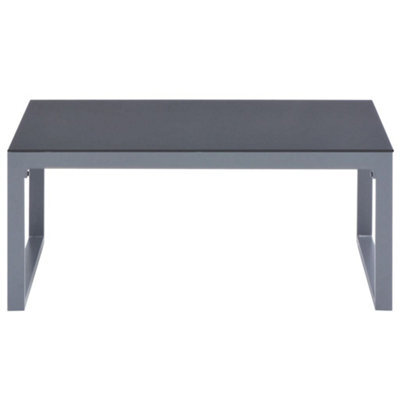 Berkfield Industrial Coffee Table 90X50X40 Cm Aluminium - image 1