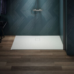 Ideal-Standard Ideal Standard Ultra Flat Evo Rectangle 35mm Shower Tray In Silk White With Waste 1400 X 800mm - thumbnail 2
