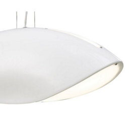 Luminosa Lighting Luminosa Pasion Rectangular Pendant 4 Light E27, Gloss White/polished Chrome - thumbnail 5