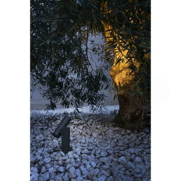 Luminosa Lighting Luminosa Spy Outdoor Wall Lamp Spotlight Dark Grey 6W H140 Ip65 - thumbnail 2