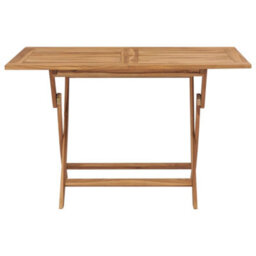 Berkfield 5 Piece Garden Dining Set Solid Teak Wood - thumbnail 4