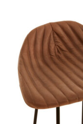 Orsina Tan Genuine Leather Wall Mirror - thumbnail 4