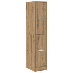 Walplus Apothecary Cabinet Artisian Oak 30X41X144.5 Cm Engineered Wood - thumbnail 2