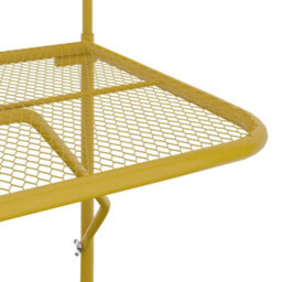 Walplus Balcony Table Gold 60X40 Cm Steel - thumbnail 6
