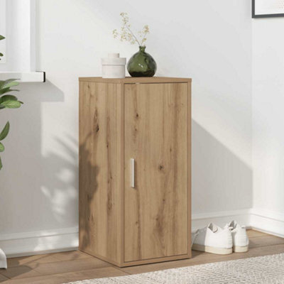 Walplus Shoe Cabinet Artisan Oak 32X35X70 Cm Engineered Wood - image 1