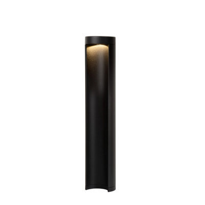 Lucide Combo 450 Led Outdoor Bollard Light Black - image 1