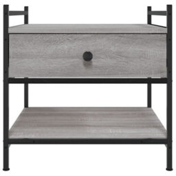 Berkfield Stylish Coffee Table Grey Sonoma 50X50X50 Cm Engineered Wood - thumbnail 6