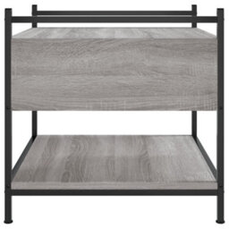 Berkfield Stylish Coffee Table Grey Sonoma 50X50X50 Cm Engineered Wood - thumbnail 7