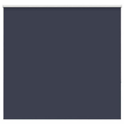 Berkfield Roller Blind Blackout Marine 165X130 Cm Fabric Width 161.6 Cm Polyester - image 1